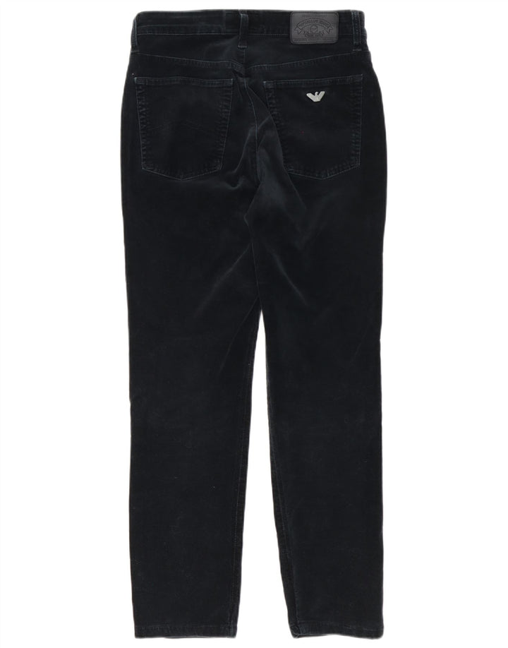 Armani Pantalon décontracté slim pour femme W32 L29 Noir