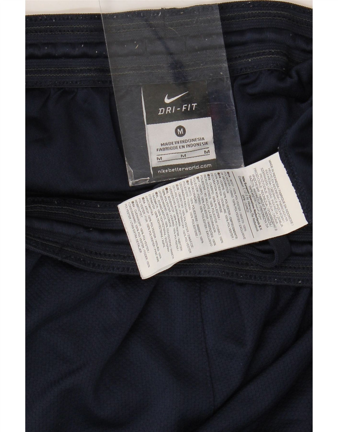 NIKE Short de Sport England Homme Bleu Marine Moyen Polyester
