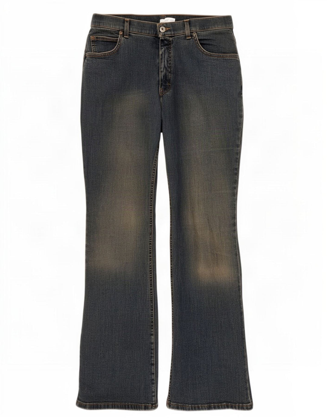 Marks & Spencer Jean bootcut pour femme UK 16 Large W32 L31 Bleu Coton