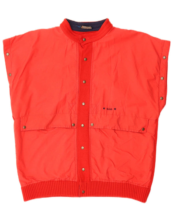 Good Luck Gilet Homme IT 52 XL Rouge Laine