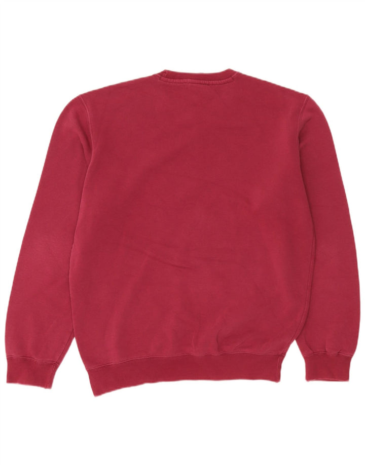Champion Sweat-Shirt Homme Rouge Moyen Coton