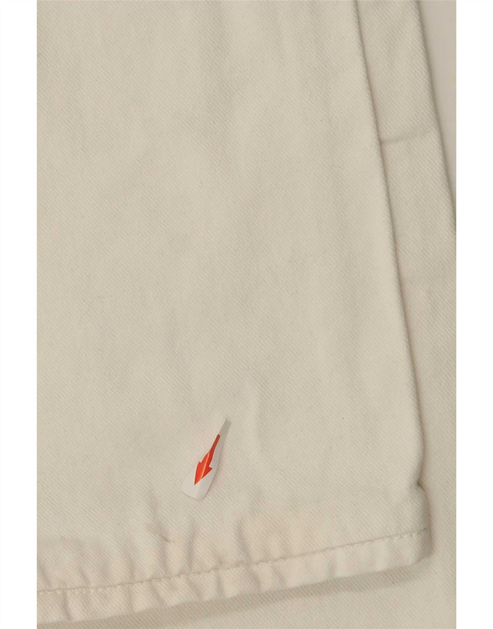 Dondup Jean droit femme W32 L29 coton blanc