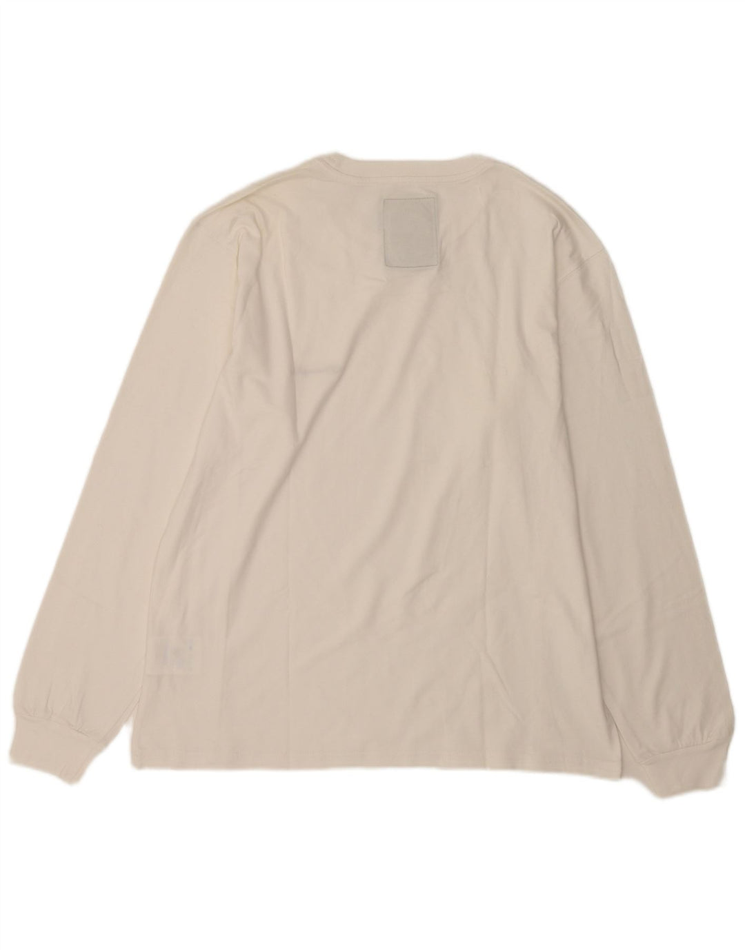 Champion Haut à manches longues pour homme en coton blanc Taille L