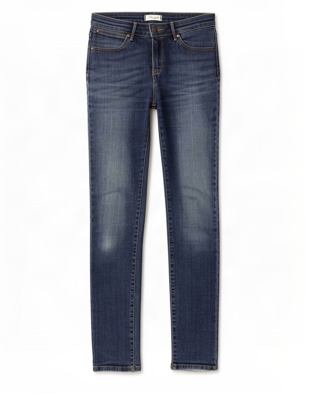 Wrangler Jean Slim Femme W26 L32 Bleu Coton