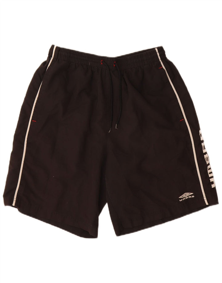 UMBRO Short de Bain Graphique Homme Noir Taille L