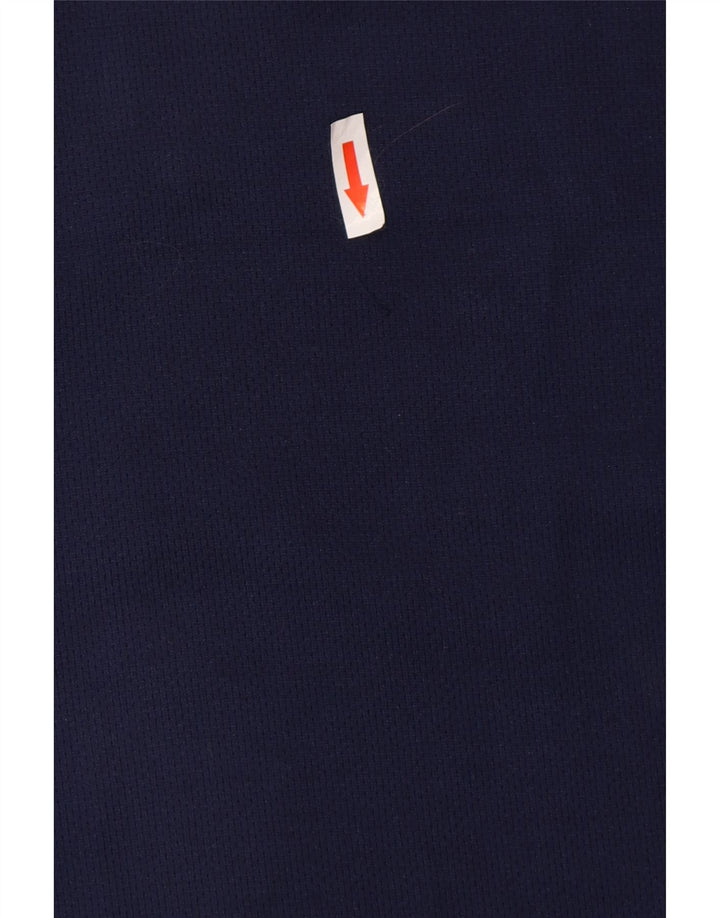 Reebok Pantalon de Survêtement Graphique Homme Large Bleu Marine Polyester