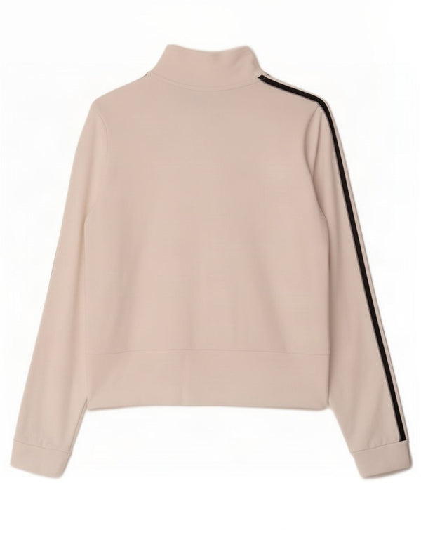 Adidas Veste de survêtement pour femme UK 14 en coton blanc moyen