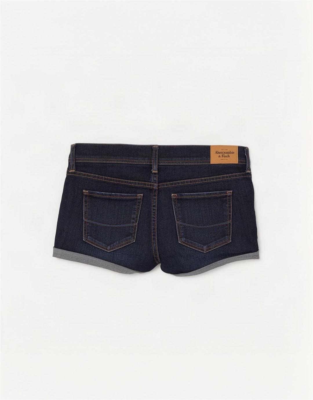 Abercrombie & Fitch Short en jean pour femme US 8 Medium W29 Bleu marine