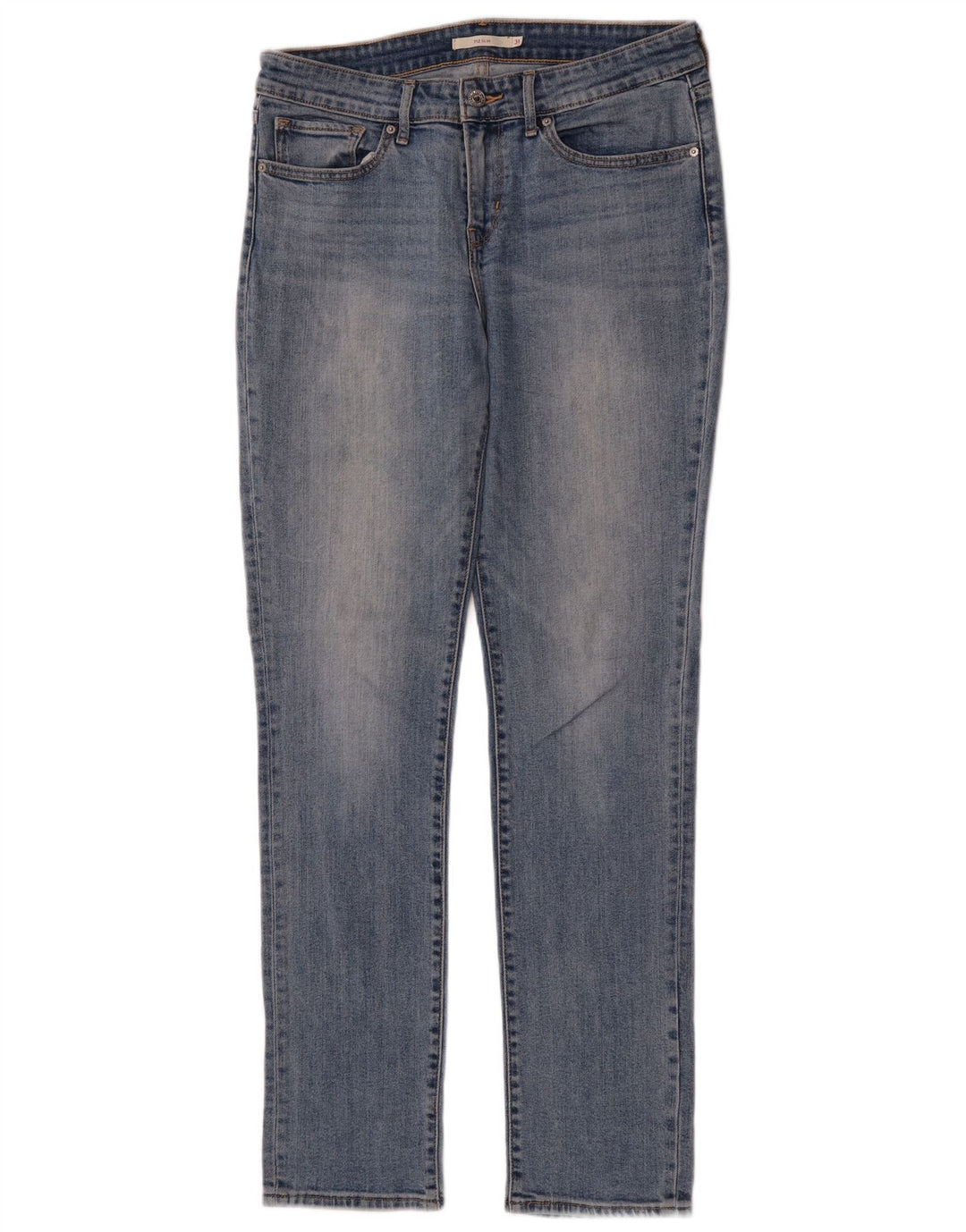 Levi's Jean Slim 712 Femme W31 L32 Bleu Coton