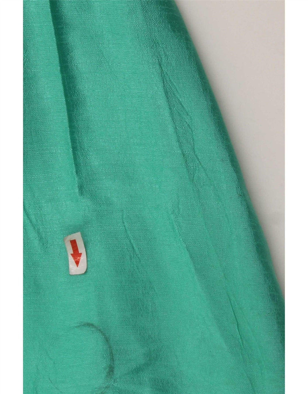 vintage Femme Maxi Robe UK 8 Petit Vert