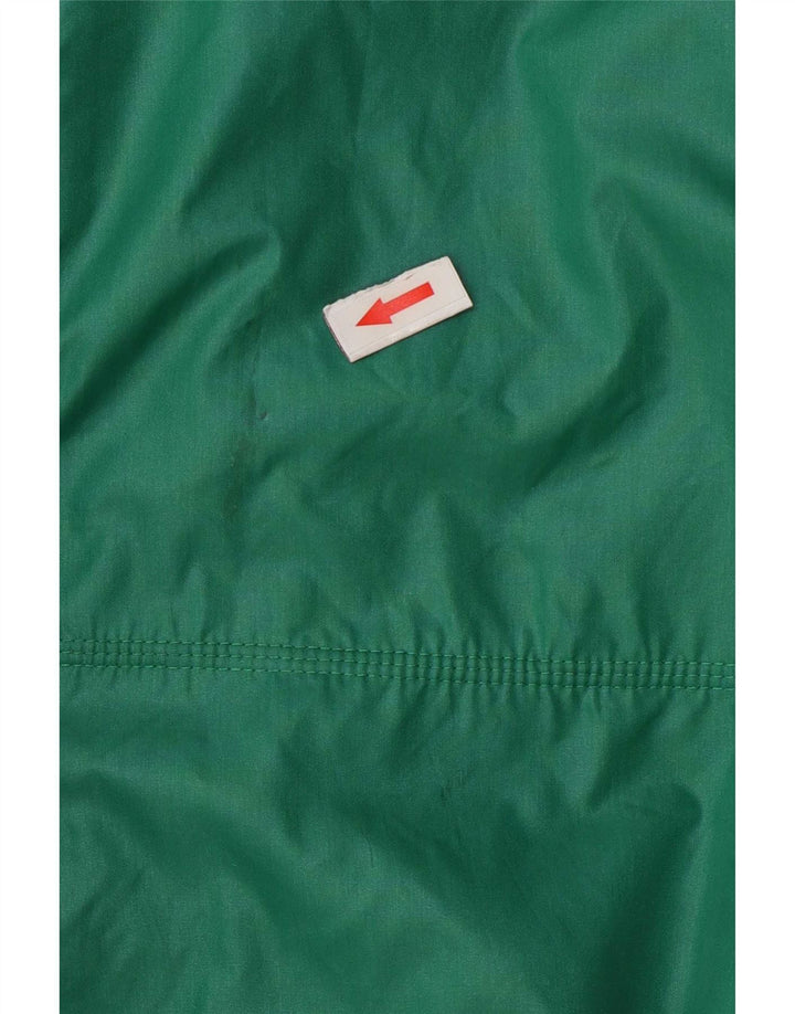 vintage Mens Survêtement Top Veste Vert Moyen