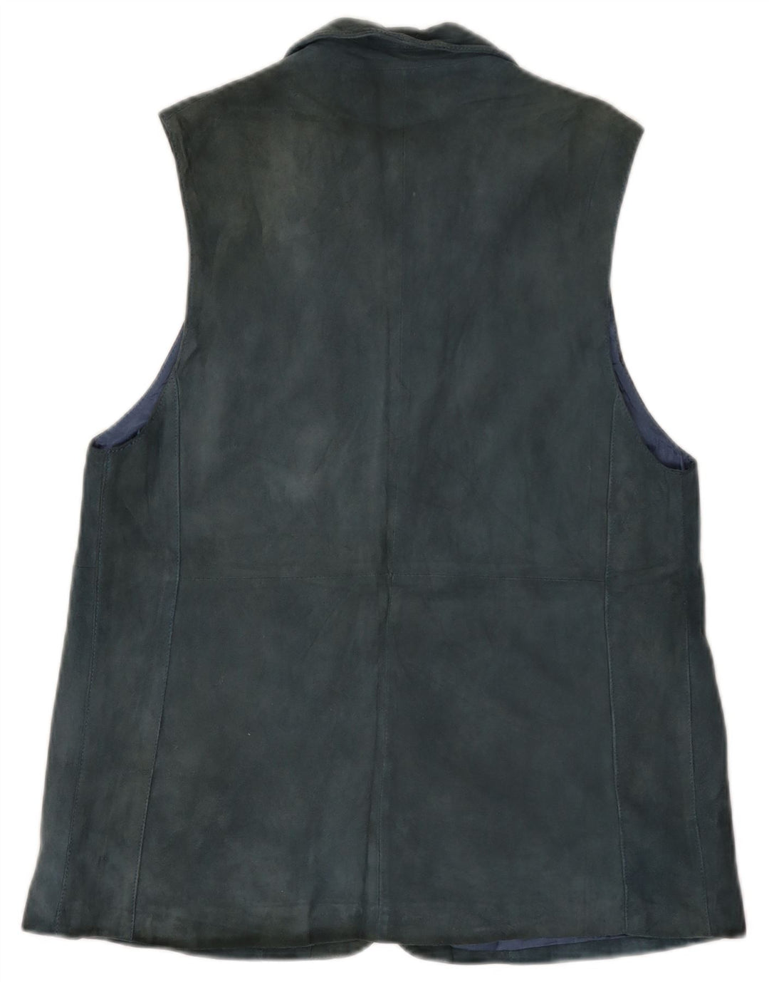 PENELOPE Femme Gilet En Daim IT 44 Bleu Moyen