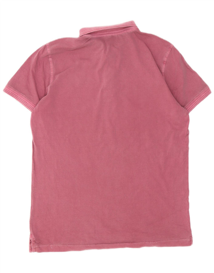 Marlboro Classics Polo Homme Grand Rose Coton