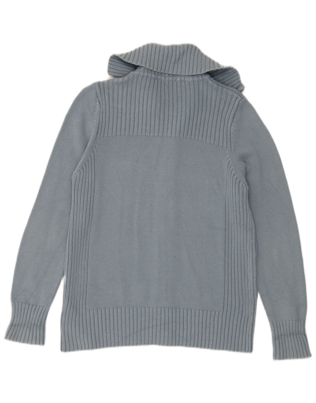 Marks & Spencer Pull Cardigan pour Femme UK 16 Grand Bleu Coton