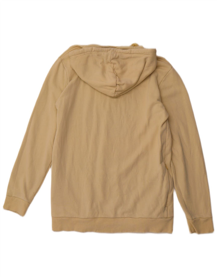 ADIDAS Pull à capuche graphique pour homme en coton jaune moyen