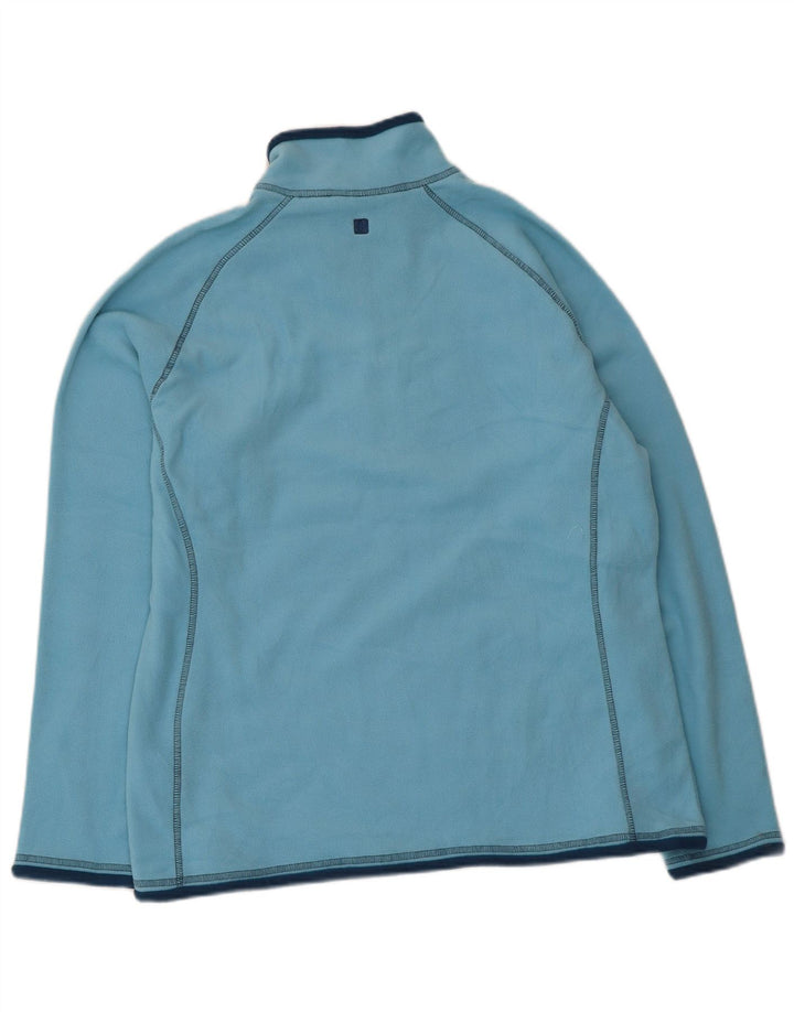 Mountain Warehouse Pull polaire à col zippé pour femme IT 44 Bleu moyen