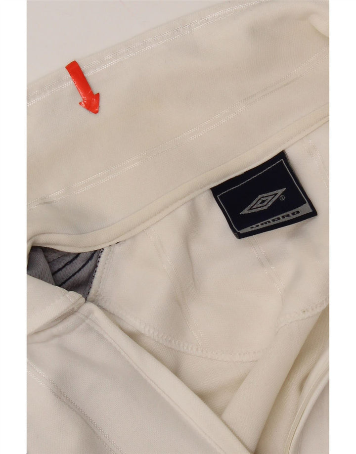 Umbro Polo Homme XL Blanc Colorblock Polyester