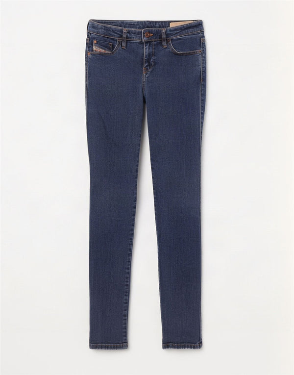 Jean Skinny Femme Diesel W29 L31 Bleu Coton