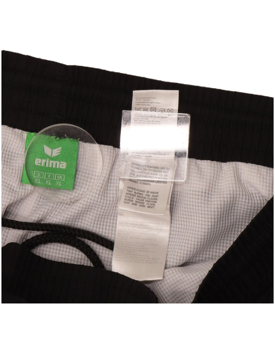 ERIMA Pantalon de Survêtement Graphique Homme Joggers XL Noir Colourblock