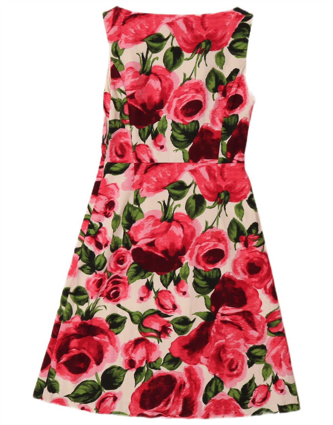 PHASE EIGHT Robe trapèze pour femme UK 10 Petit motif floral multicolore