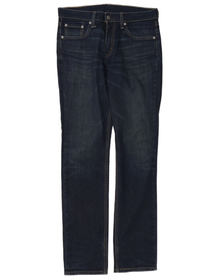 LEVI'S Jean Slim 511 Homme W30 L34 Bleu Marine Coton