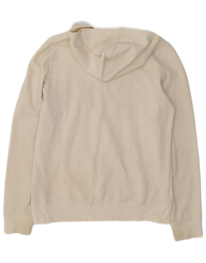 Gap Pull à Capuche Graphique Homme Blanc Moyen Coton