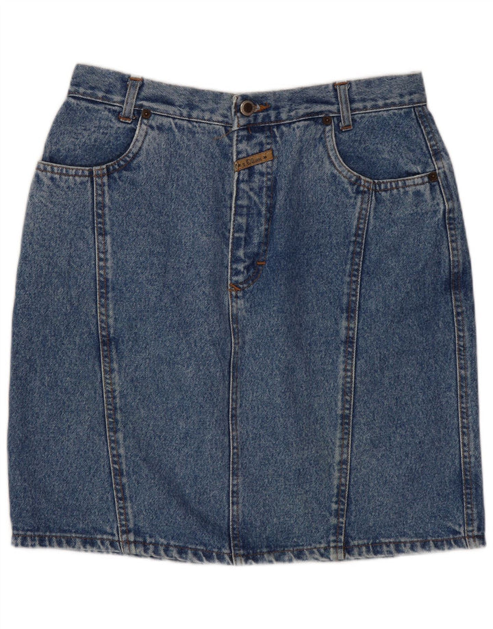 S.OLIVER Jupe en Jean Femme IT 40 Small W30 Bleu