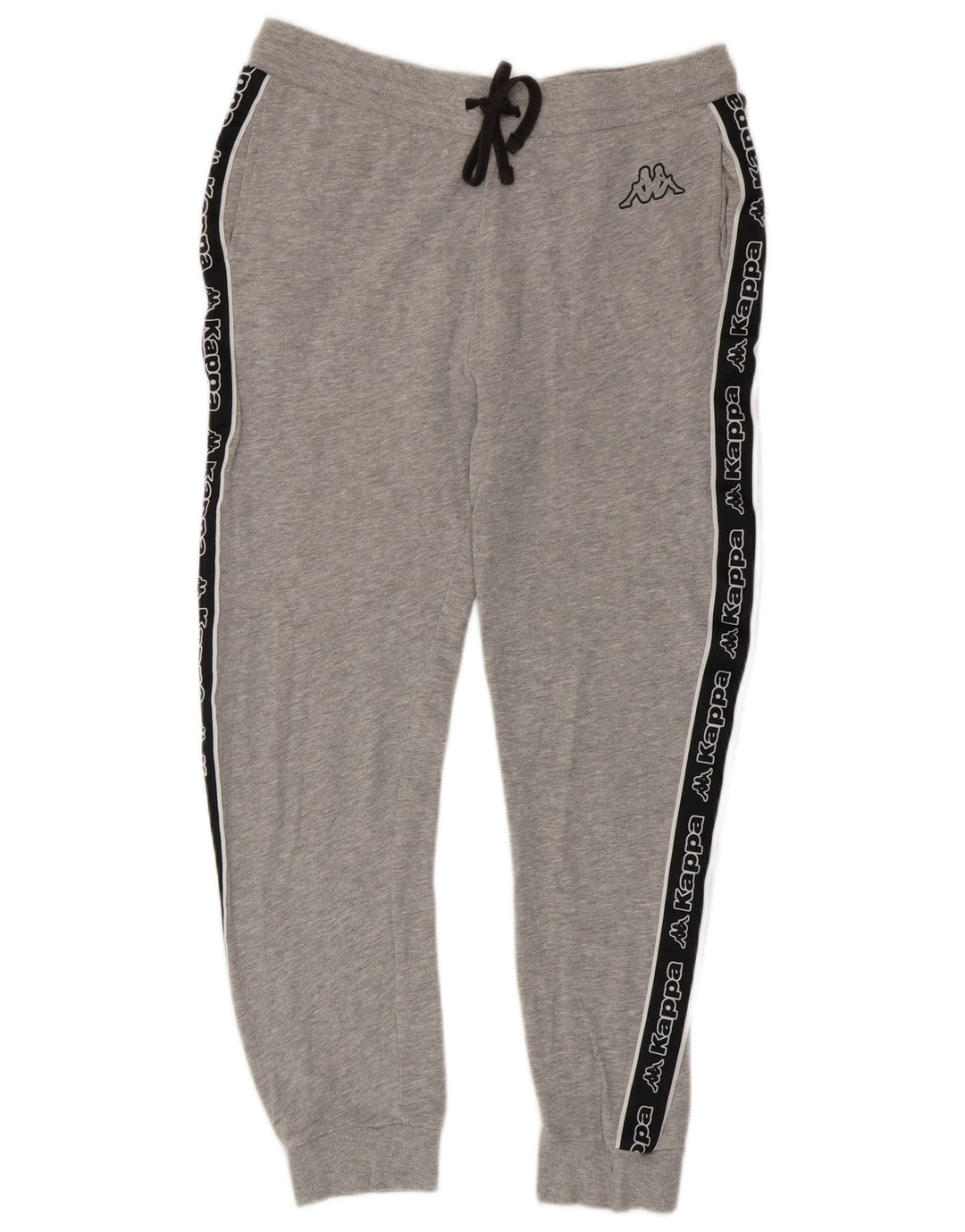 KAPPA Pantalon de Survêtement Graphique Homme Gris Moyen Colourblock