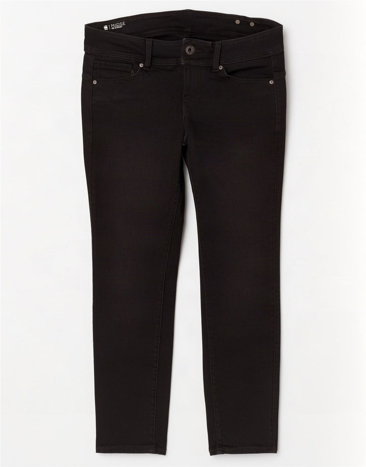 G-Star Jeans Midge Mid Rise Slim Femme W33 L30 Noir