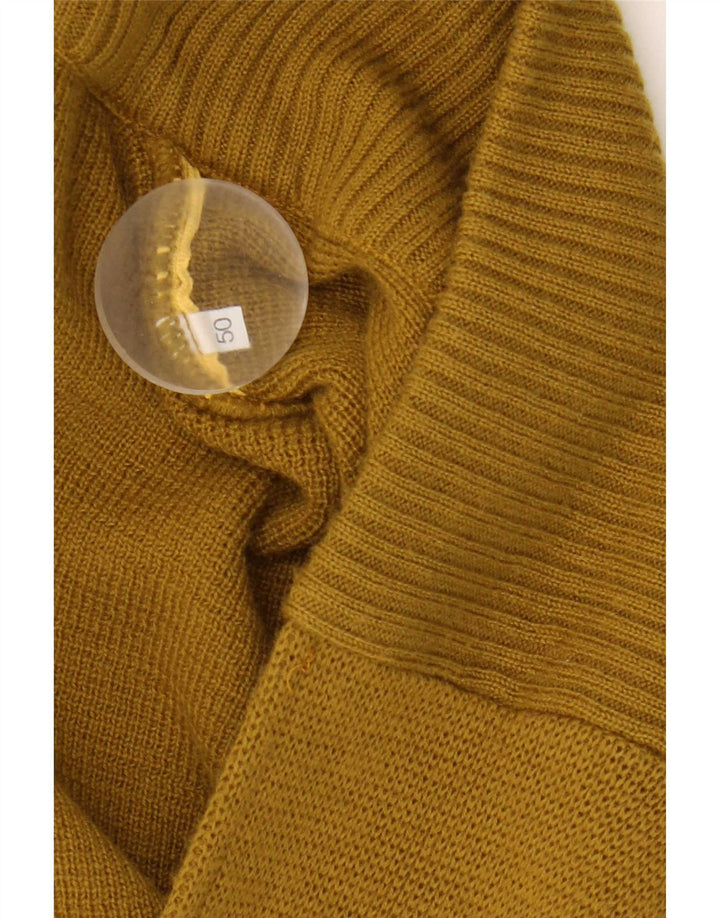 Marc Gibaldi Pull Cardigan Homme IT 50 Kaki Moyen