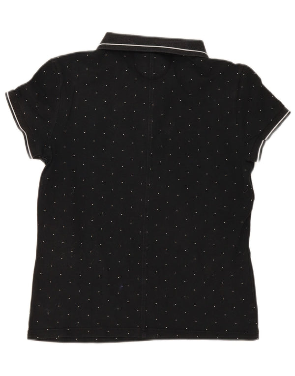Polo Nike Femme UK 18/20 2XL Noir à pois