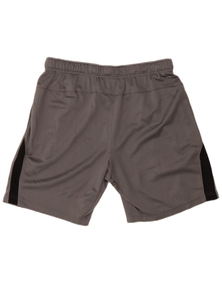 RUSSELL ATHLETIC Short de sport Dri-Power pour hommes, grand color block gris