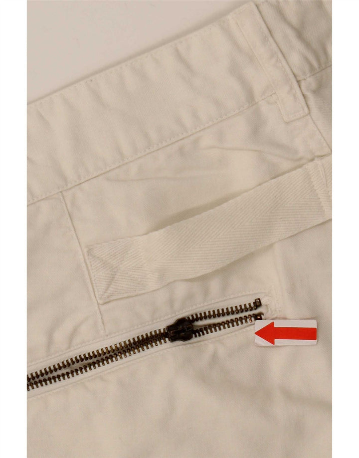 Short cargo homme Gaudi XL W38 coton blanc