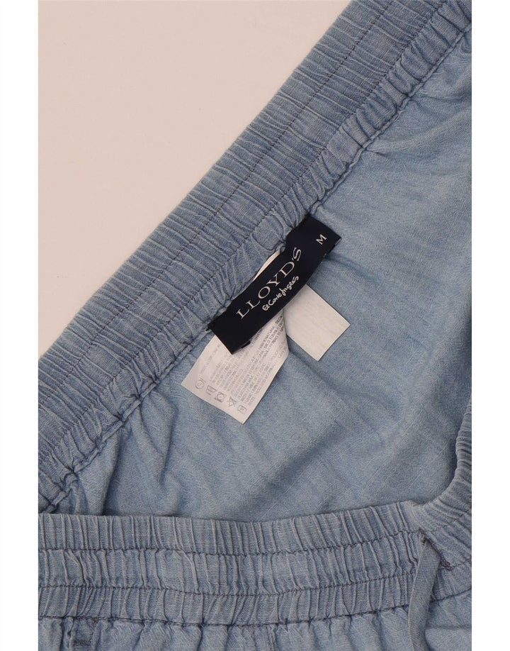 Lloyd's Jupe Droite Femme Moyen W32 Bleu Coton