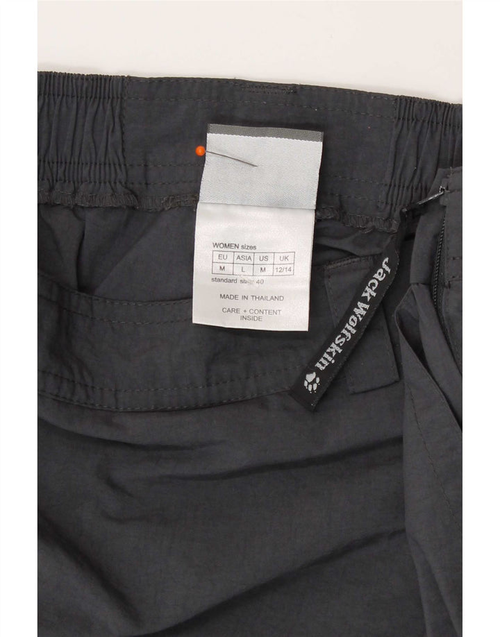 Jack Wolfskin Jupe-short pour femme UK 12/14 Gris moyen Polyamide