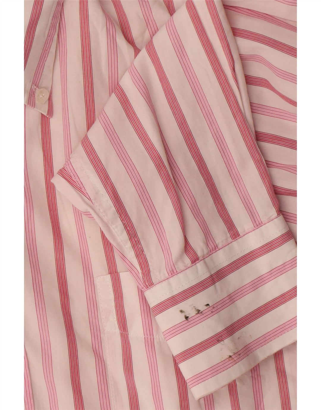 Sergio Tacchini Chemise Homme Large Rose Rayé Coton