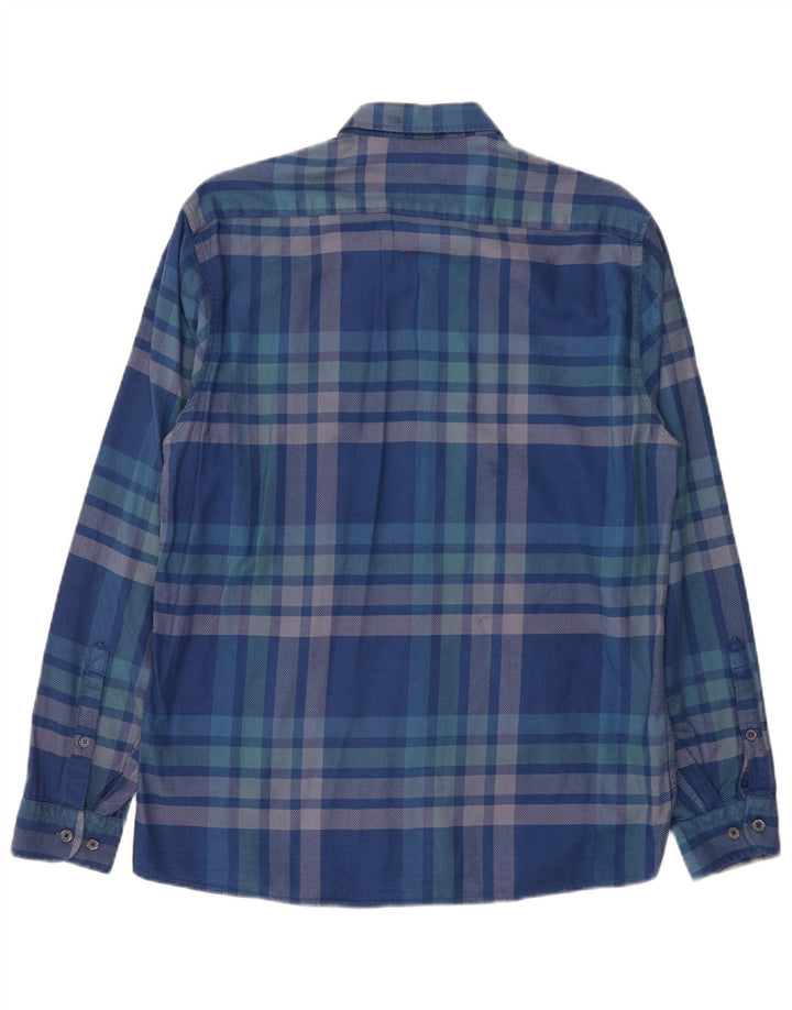 U.S. Polo Assn. Chemise Regular Fit Carreaux Bleu Moyen Homme