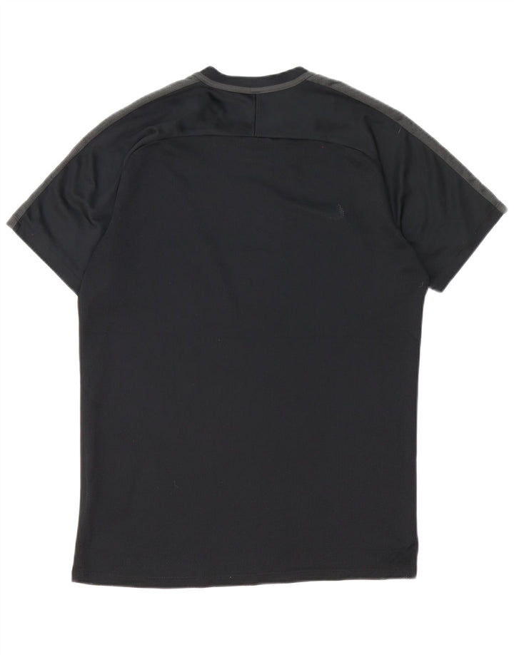 Nike Hommes Dri Fit T-Shirt Haut Noir Colorblock Polyester