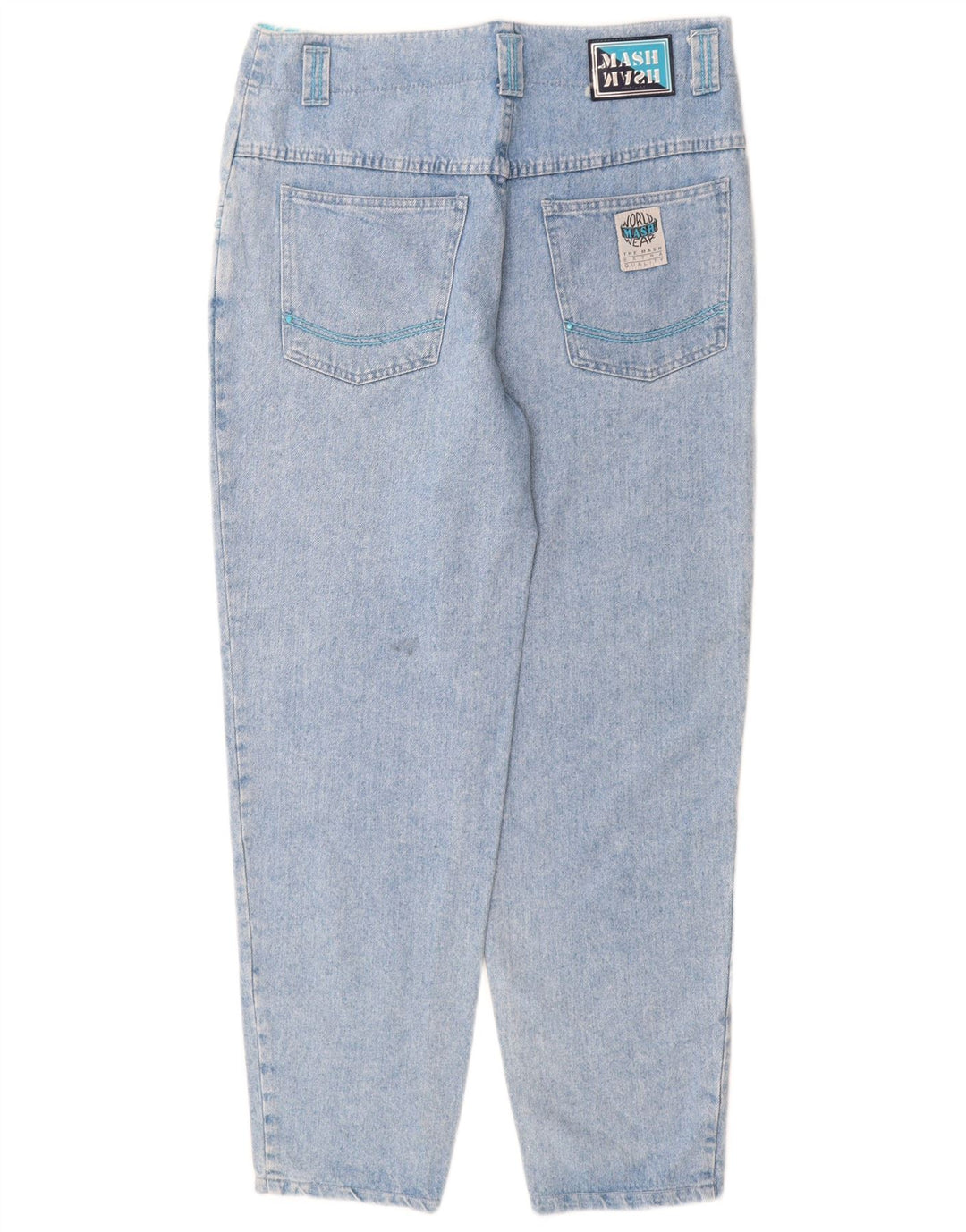 Mash Jean fuselé pour femme IT 46 Large W30 L30 Bleu Coton
