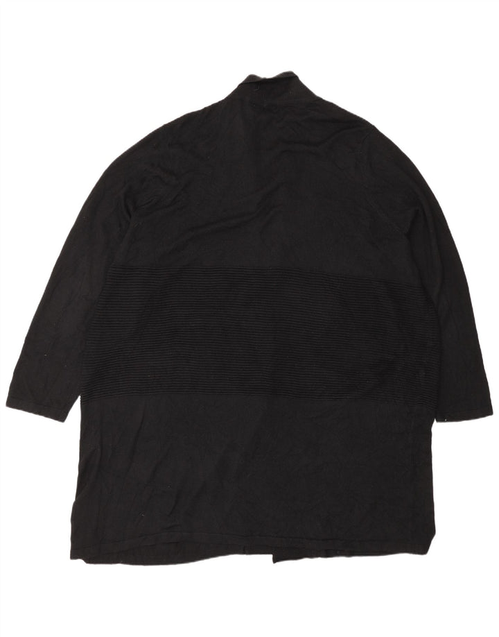 Marks & Spencer Pull cardigan long autographe pour femme UK 18 XL Noir