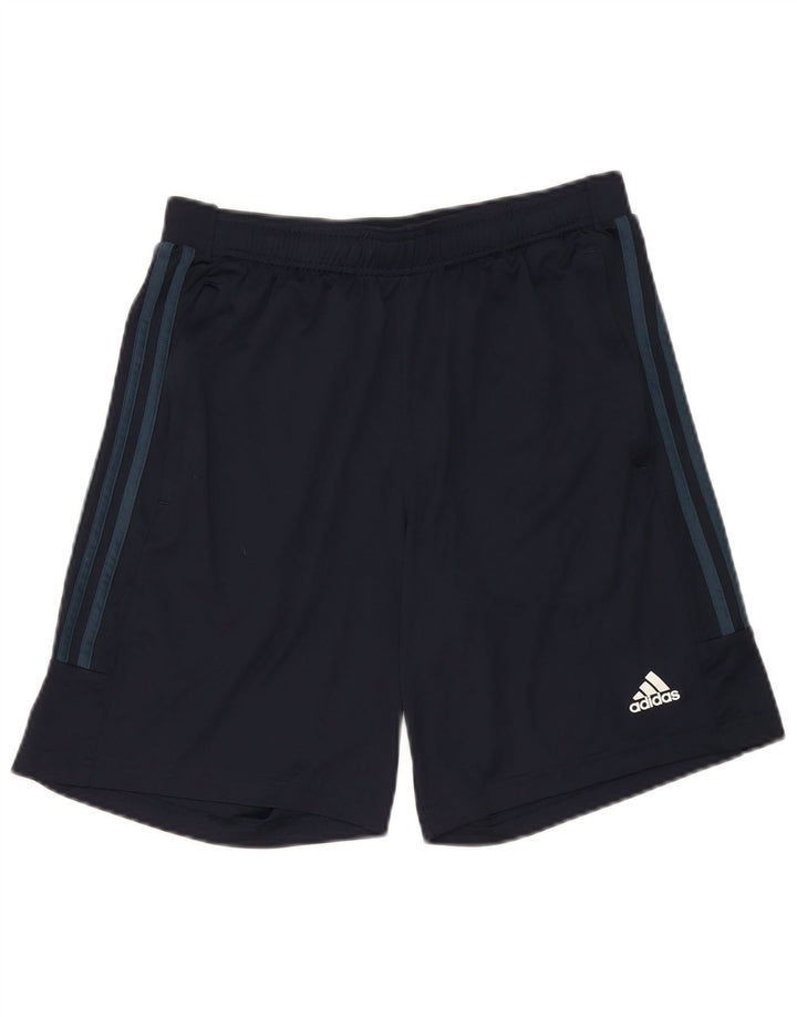 Adidas Short de sport Aeroready Homme Bleu Marine Moyen Polyester
