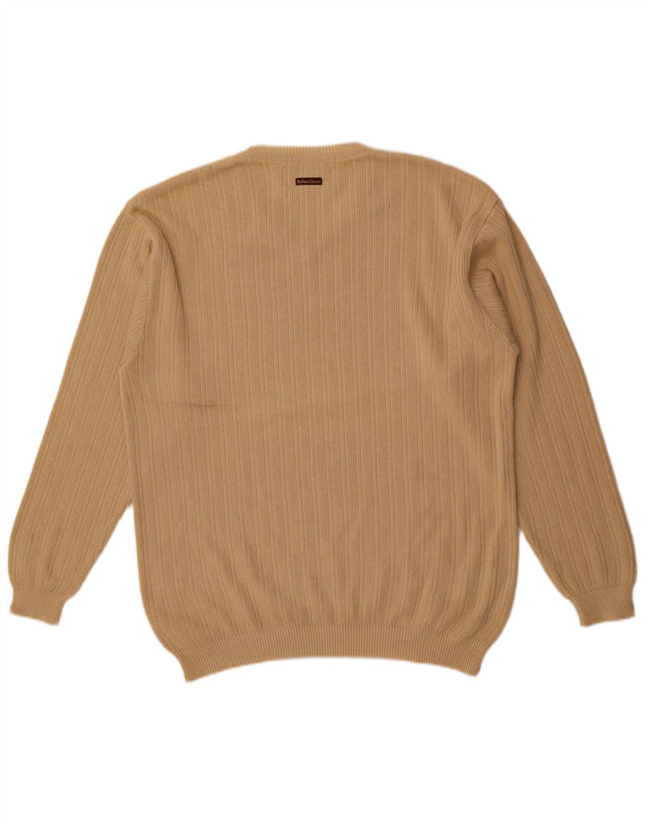 Marlboro Classics Pull col V Homme XL Coton Beige