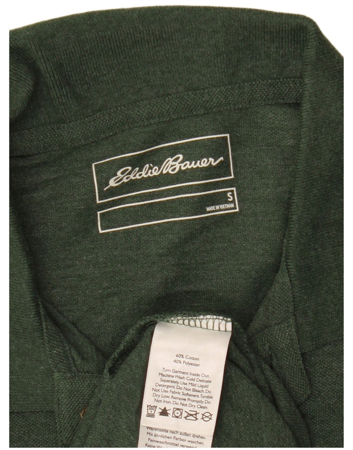 EDDIE BAUER Polo Homme Petit Vert Coton