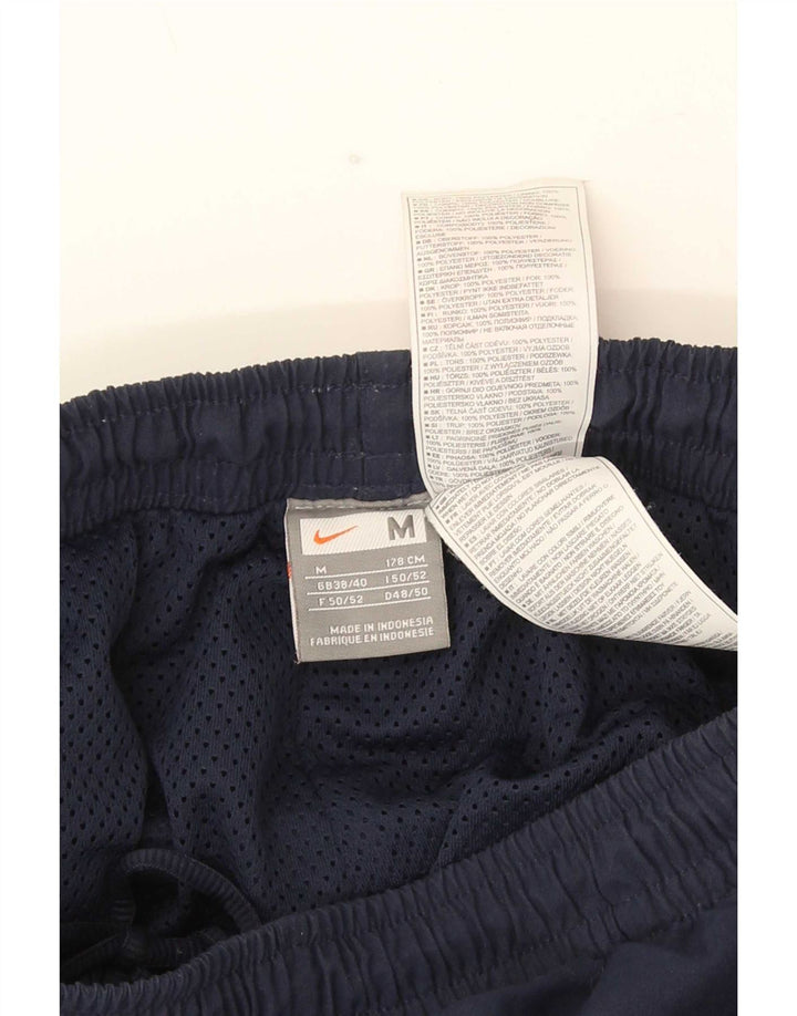 Nike Pantalon de survêtement pour homme UK 38/40 Bleu marine moyen Polyester