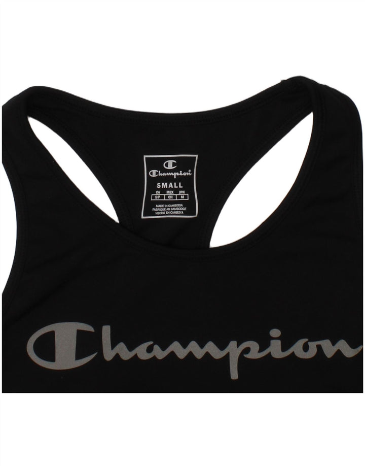 Champion Brassière de sport graphique pour femme Small Noir Sports