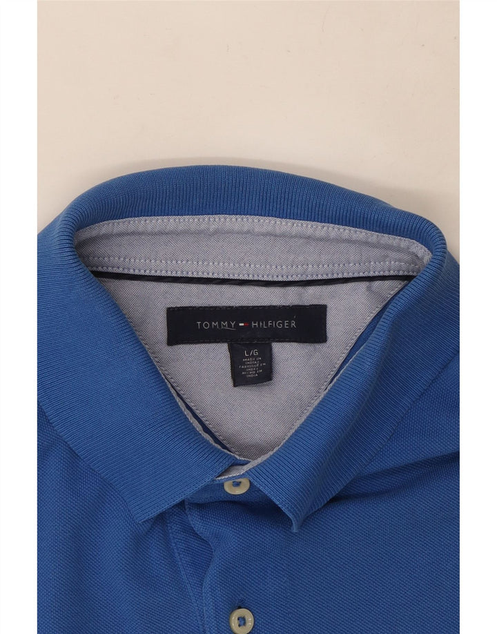 Tommy Hilfiger Polo Homme Grand Bleu Coton
