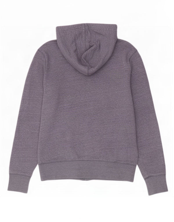 Penguin Sweat à Capuche Zippé Homme Violet Moyen Moucheté Coton