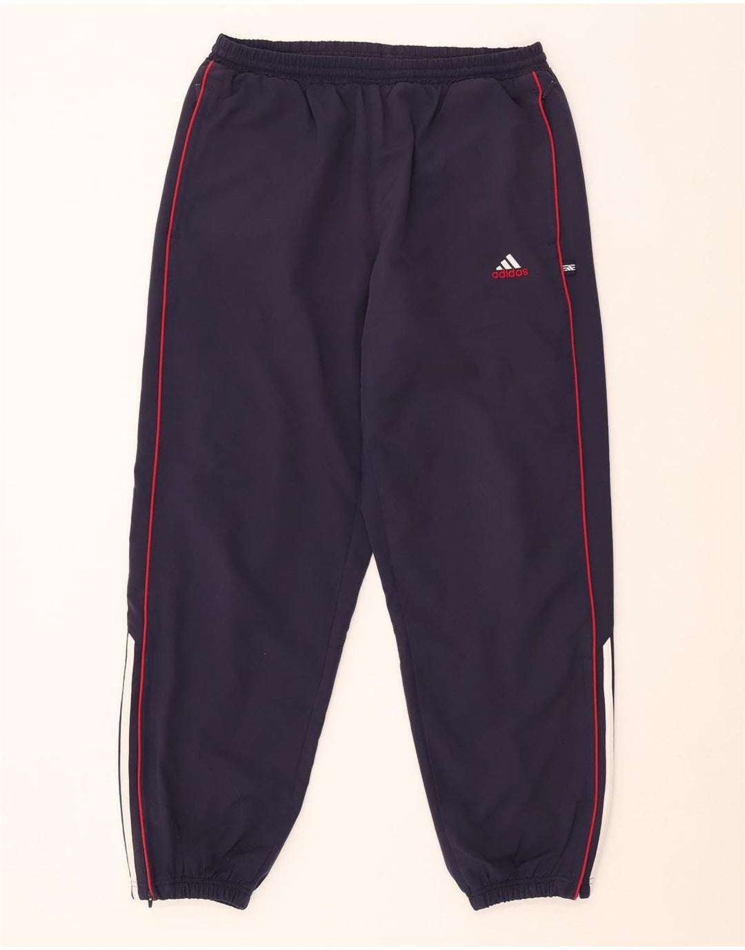 Adidas Pantalon de survêtement pour homme Pantalon de jogging Large Bleu marine Polyester
