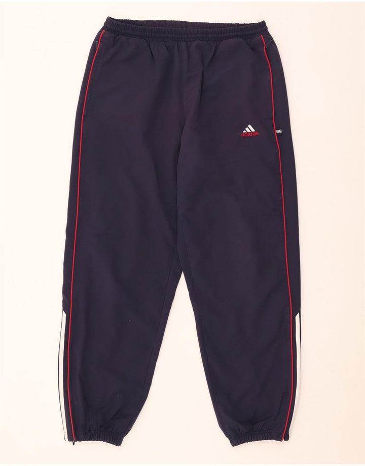 Adidas Pantalon de survêtement pour homme Pantalon de jogging Large Bleu marine Polyester