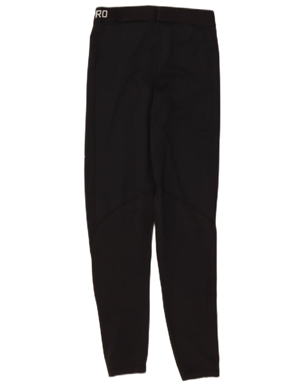 Nike Legging graphique Dri Fit pour femme UK 12 Noir moyen Polyester